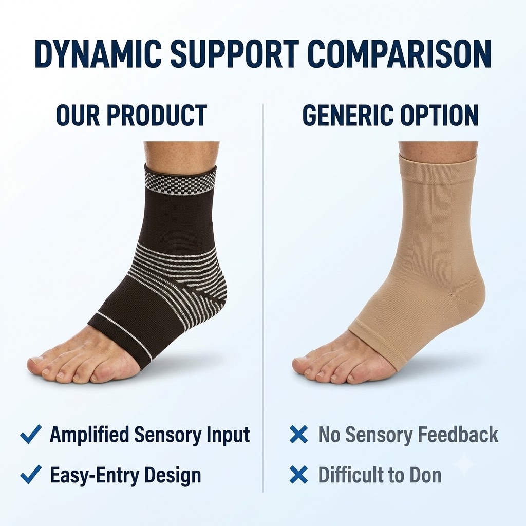 Cho-Pat Dynamic VE Ankle Compression Sleeve
