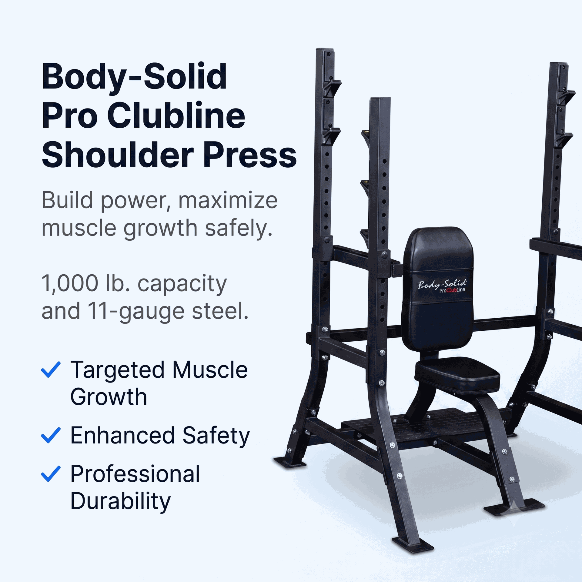 Body-Solid PCL Oly Shouder Press Bench