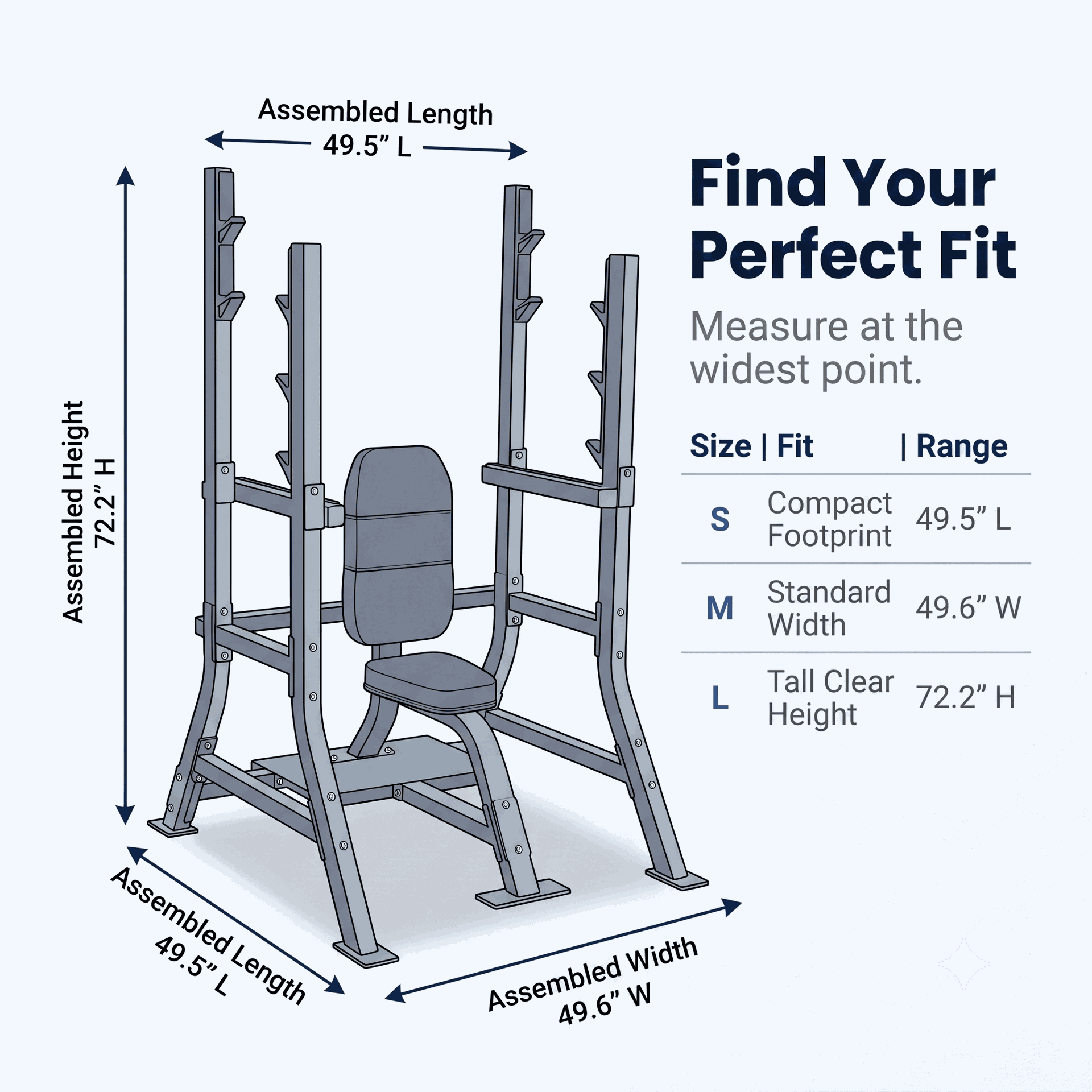 Body-Solid PCL Oly Shouder Press Bench