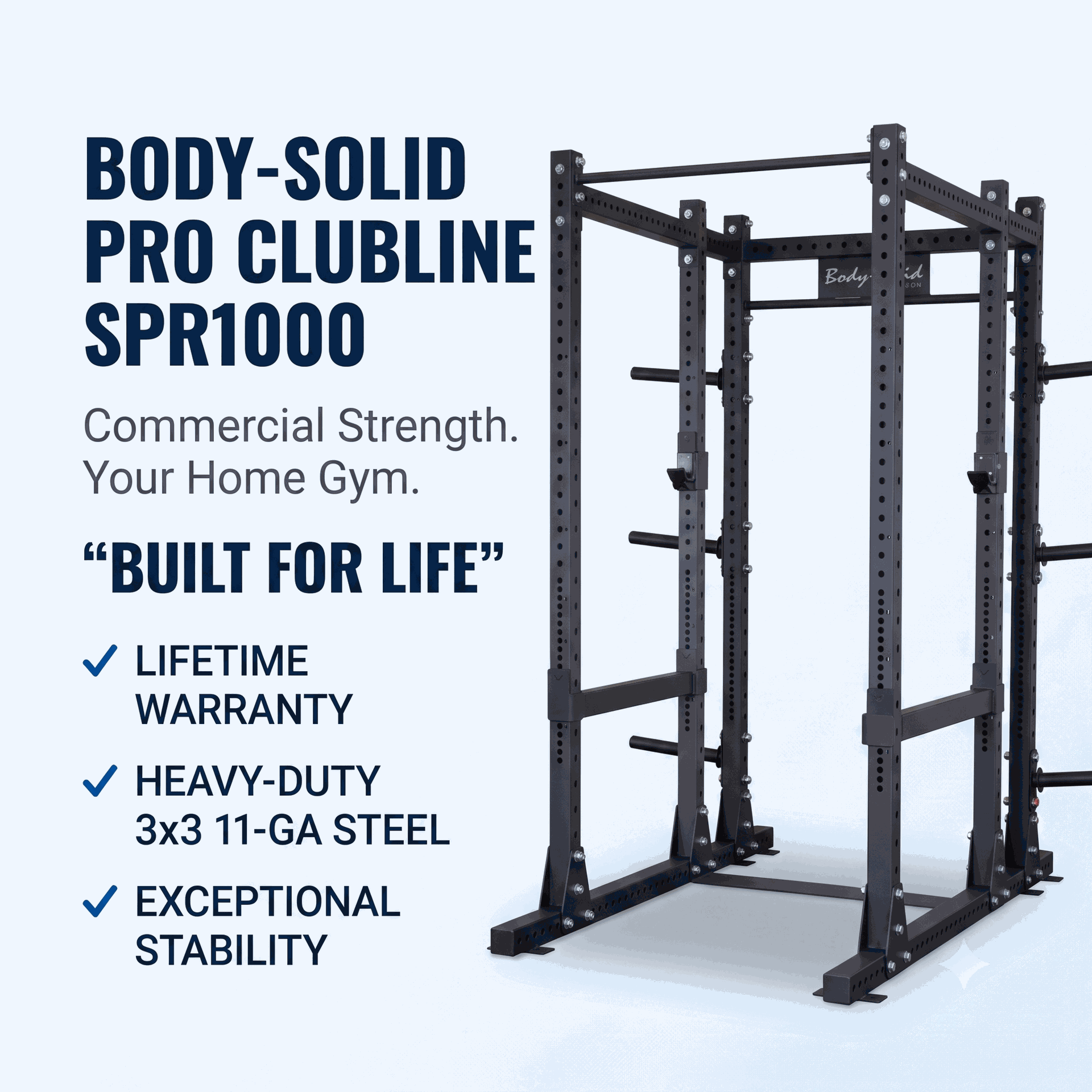 Body-Solid SPR1000 Rear Extension