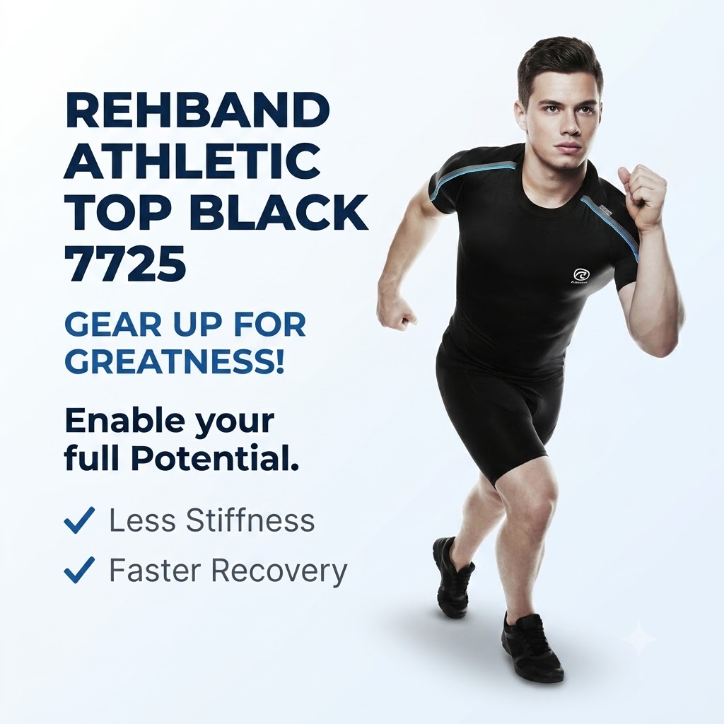 Rehband 7725 Tech Athletic Short Sleeve Shirt