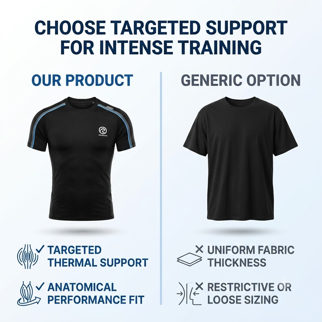 Rehband 7725 Tech Athletic Short Sleeve Shirt