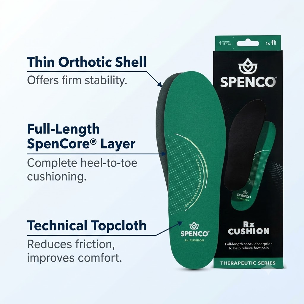 Spenco RX ThinSole Orthotics (Full Length)