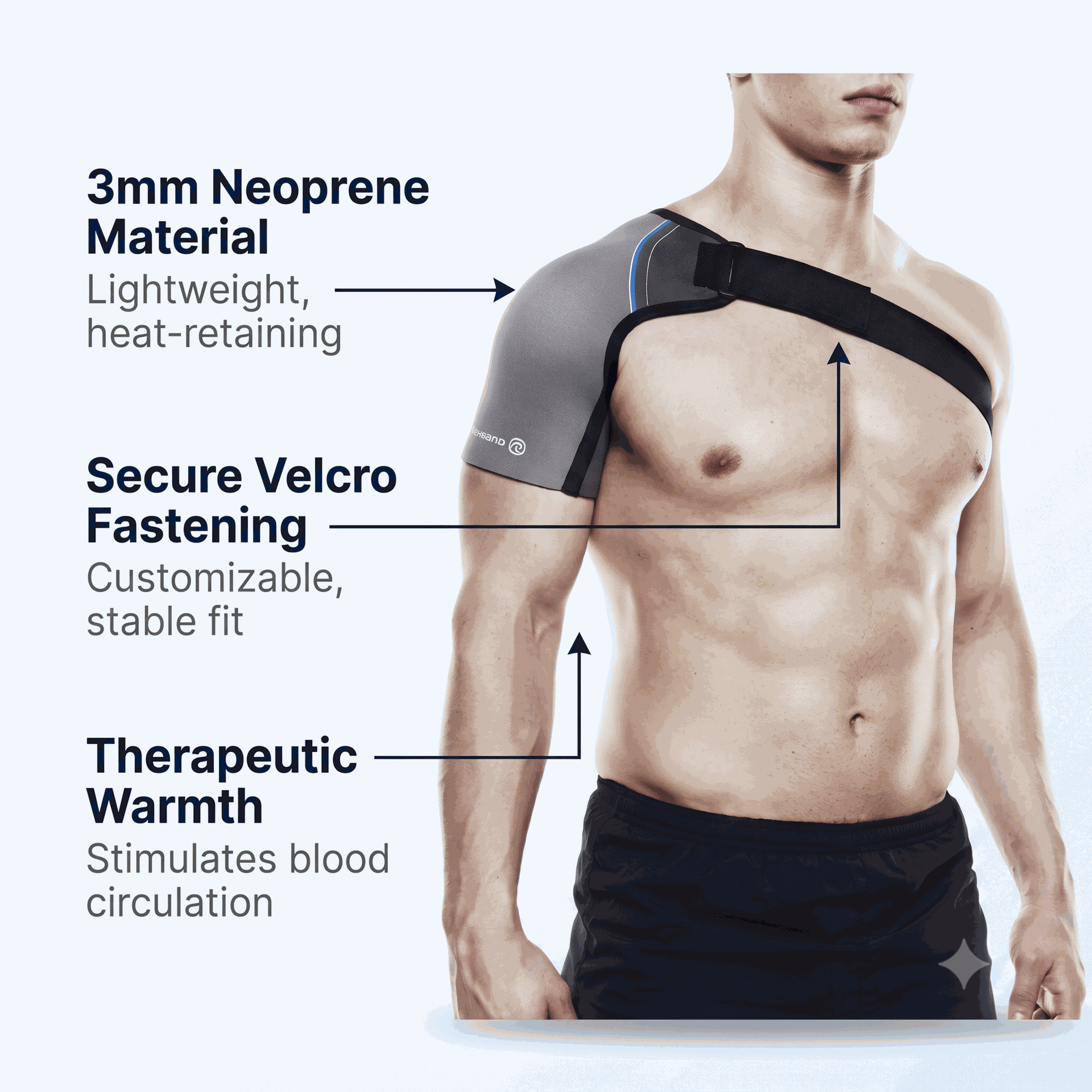 Rehband 7726 Core Shoulder Support