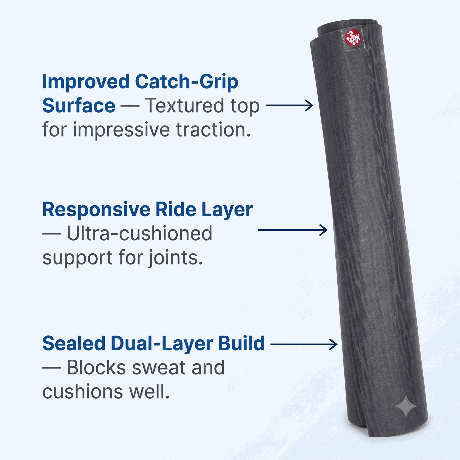 Manduka eKO Lite 68-inch Mat 4mm Yoga Mat