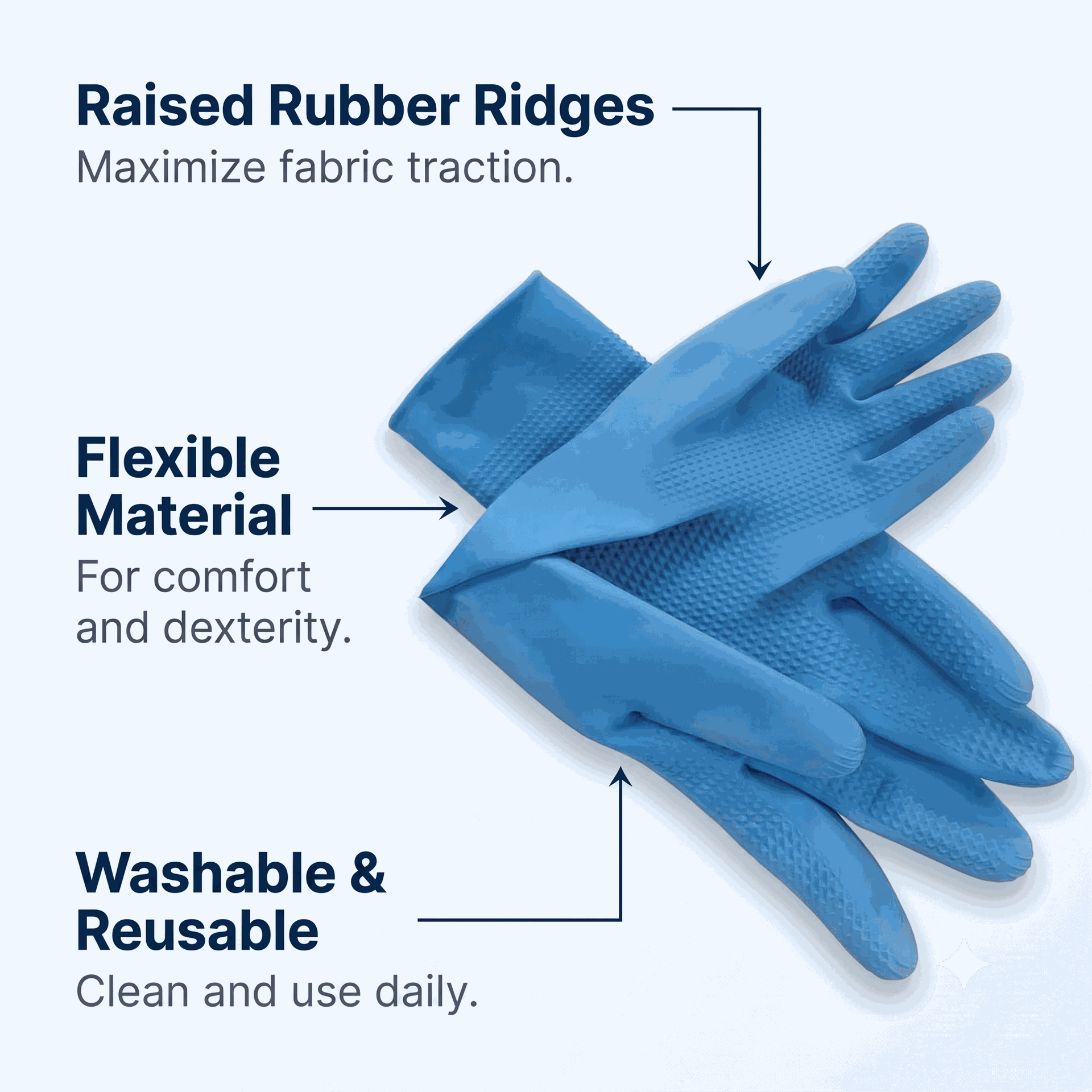 Sigvaris Application(Donning) Rubber Gloves - Large