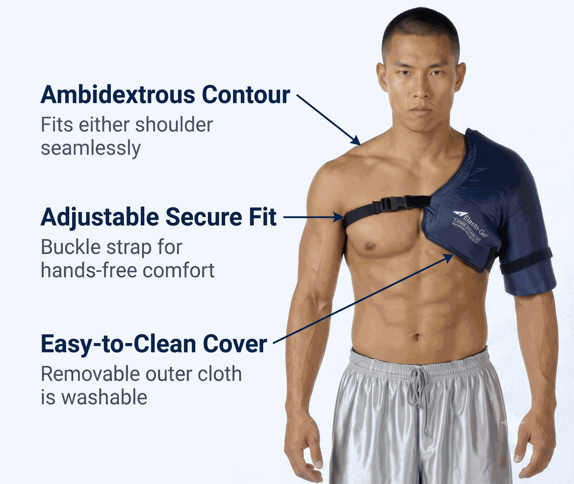 Elasto-Gel Hot/Cold Therapy Shoulder Sleeve
