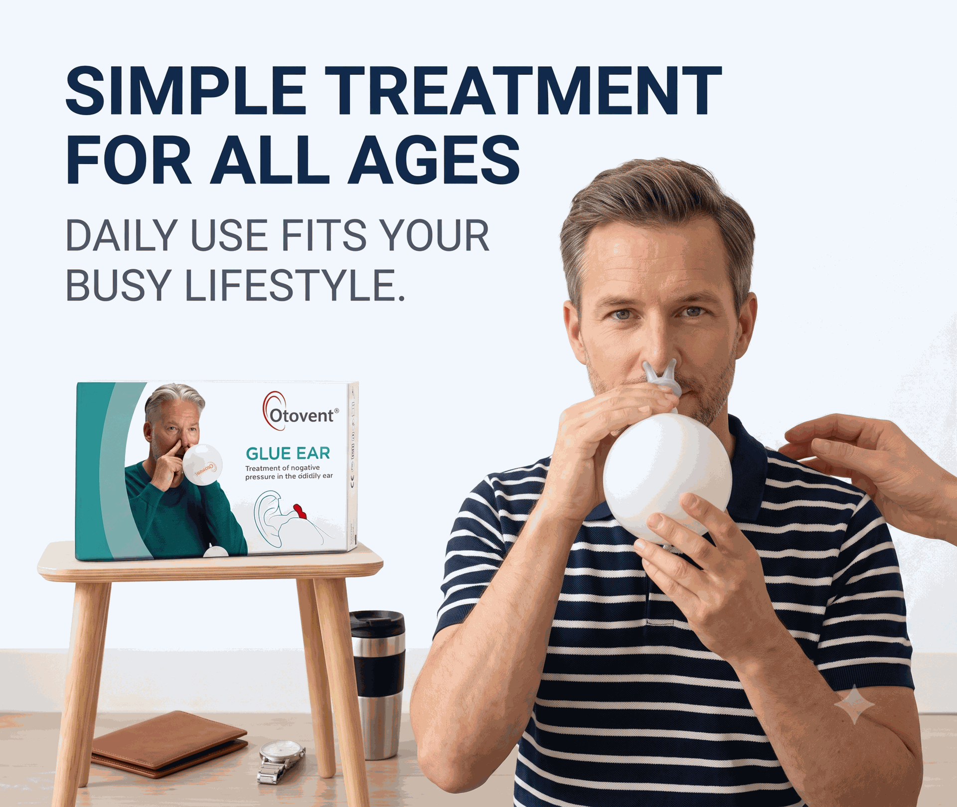 Otovent Glue Ear Treatment Kit (Adult)