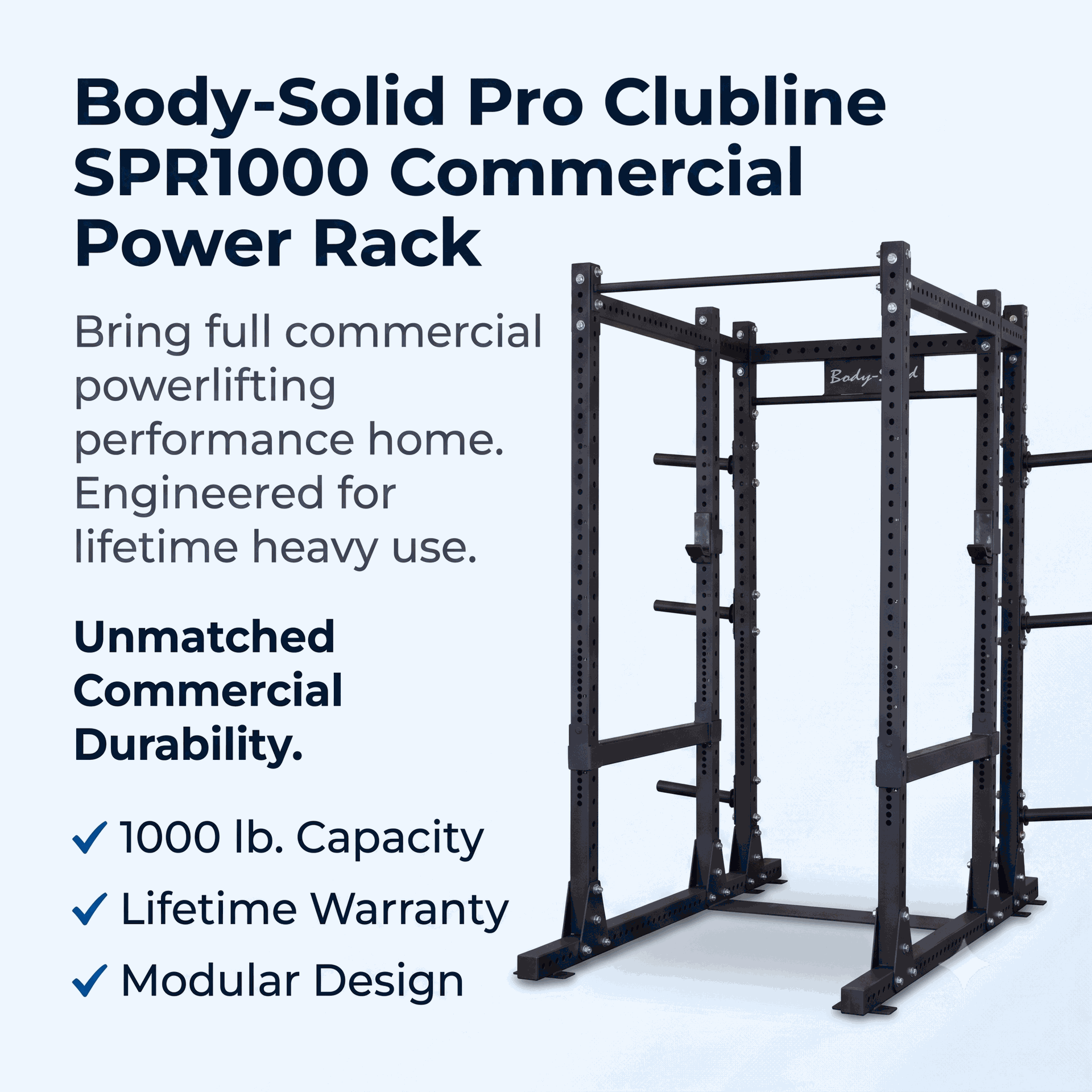 Body-Solid Rack Extension for SPR1000