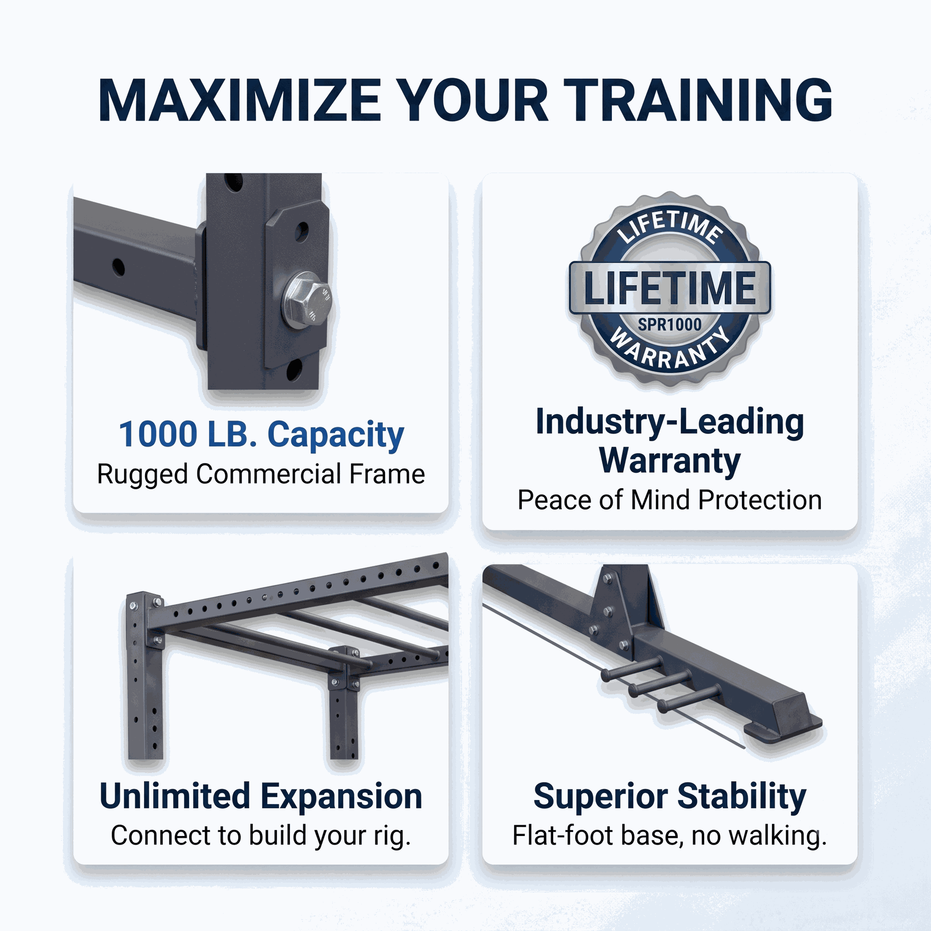 Body-Solid Rack Extension for SPR1000