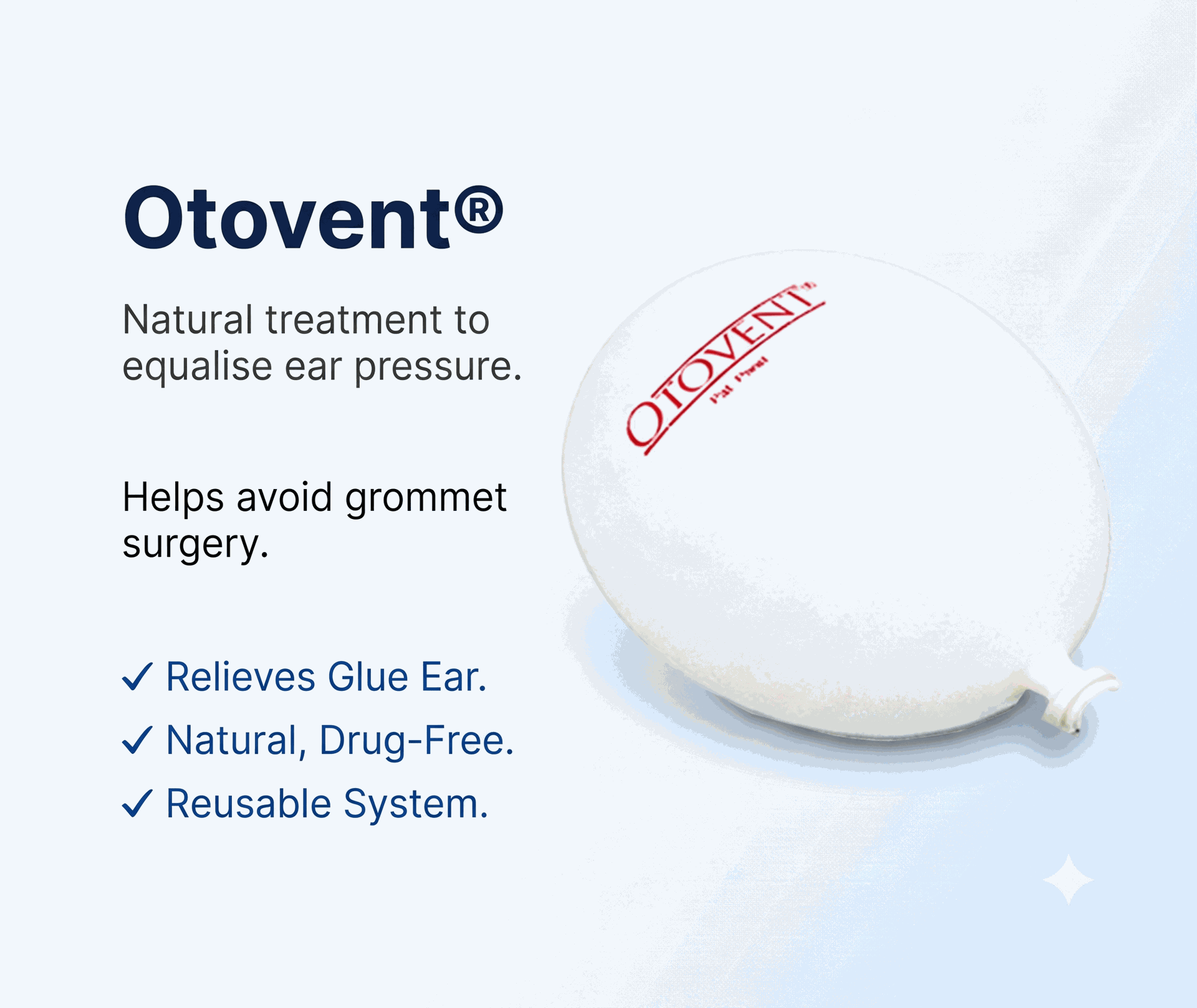 Otovent Glue Ear Treatment Kit (Adult)