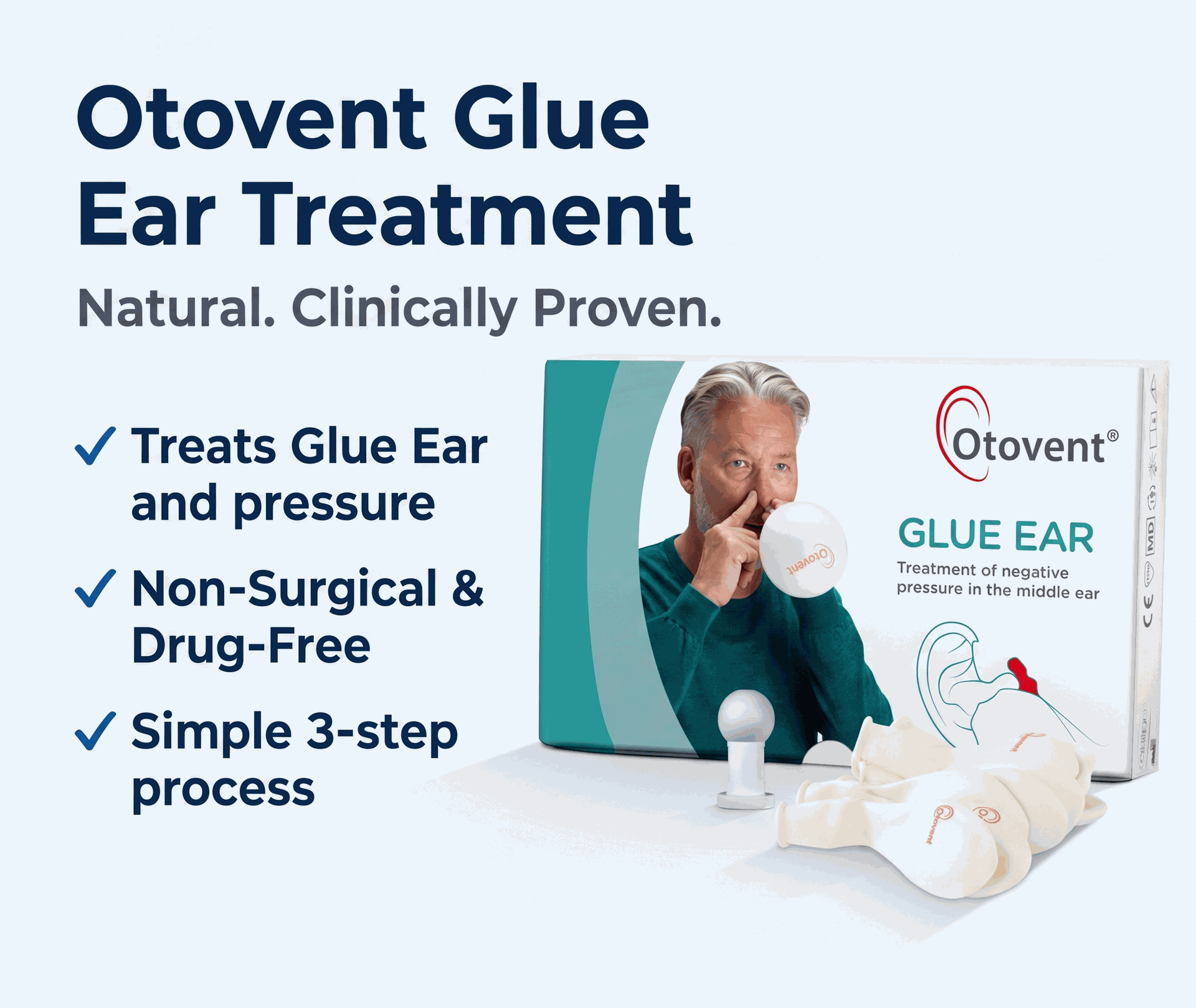 Otovent Glue Ear Treatment Kit (Adult)
