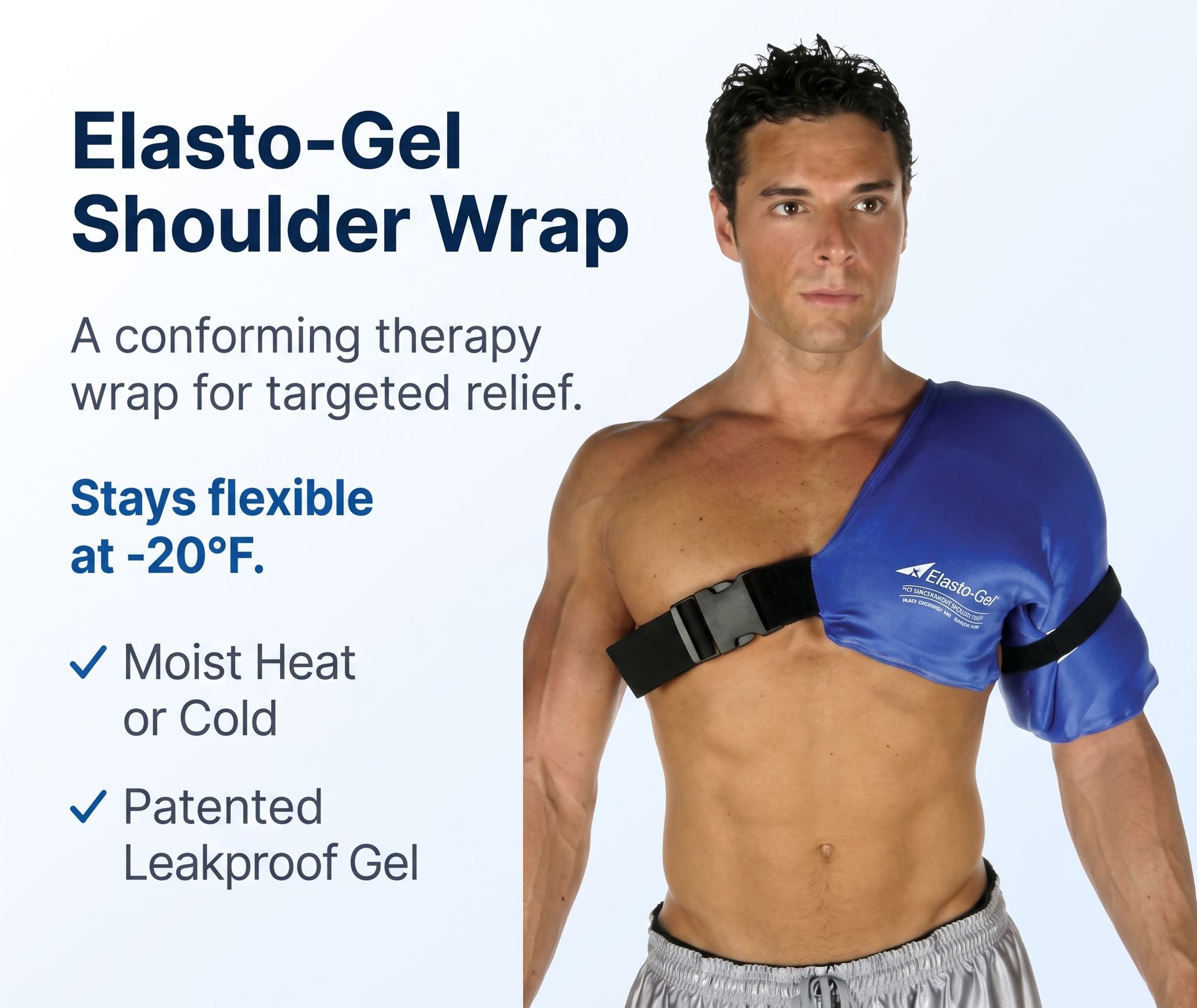 Elasto-Gel Hot/Cold Therapy Shoulder Wrap