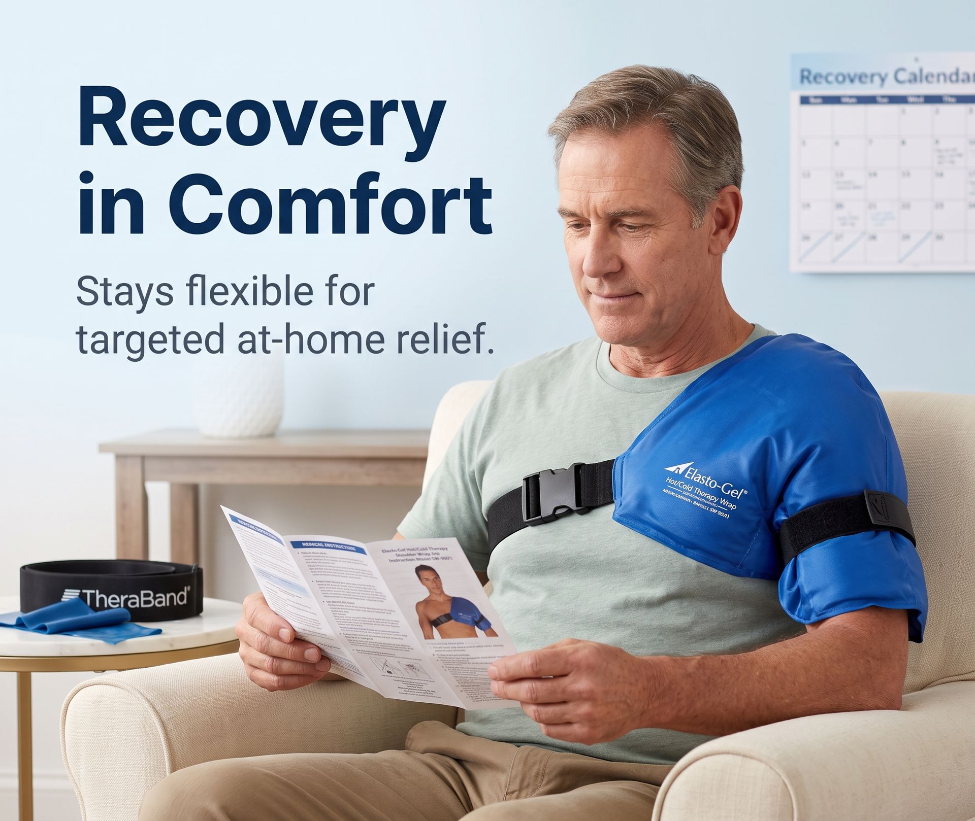 Elasto-Gel Hot/Cold Therapy Shoulder Wrap