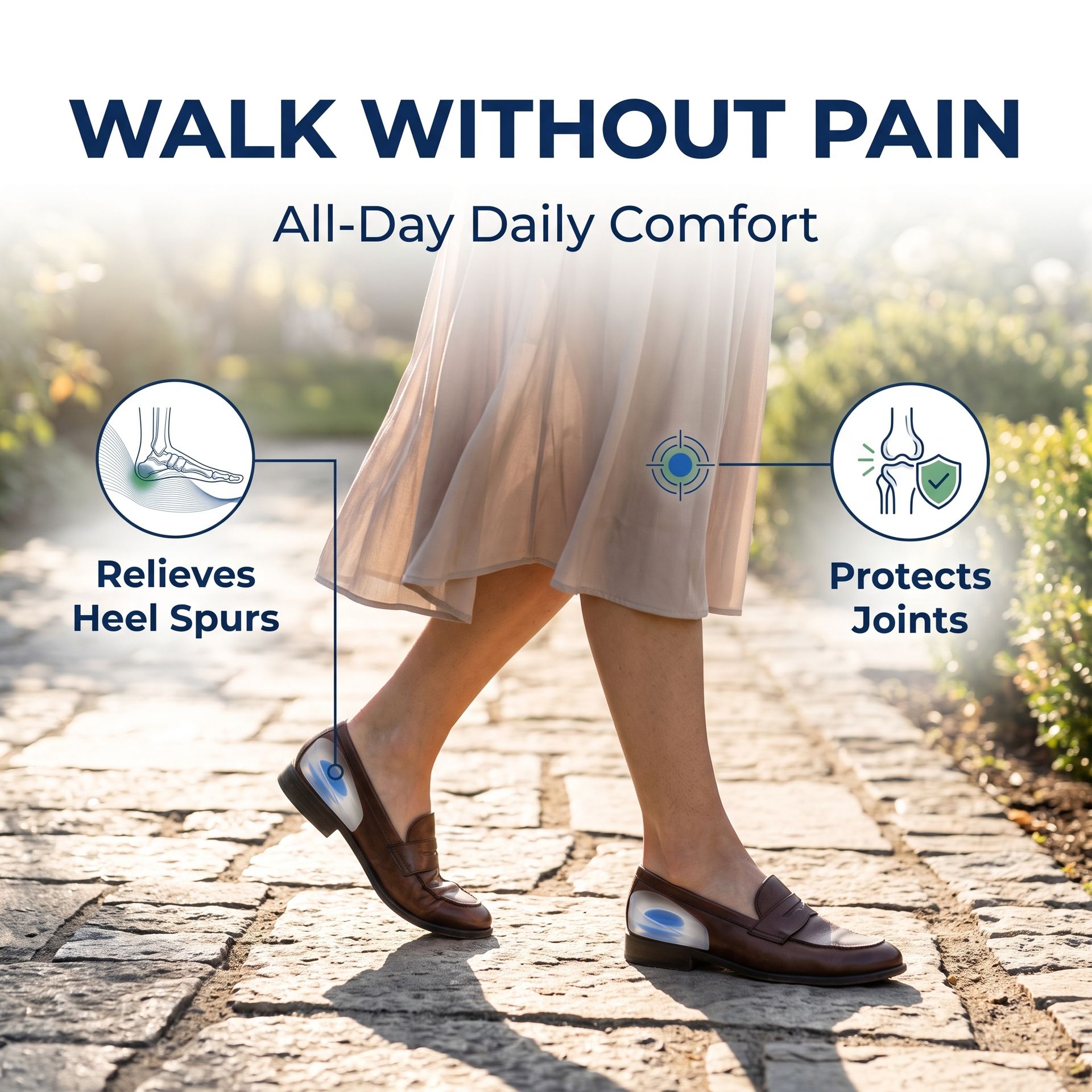 Pedag Ultra Heel Gel Inserts Therapy Gel Pack