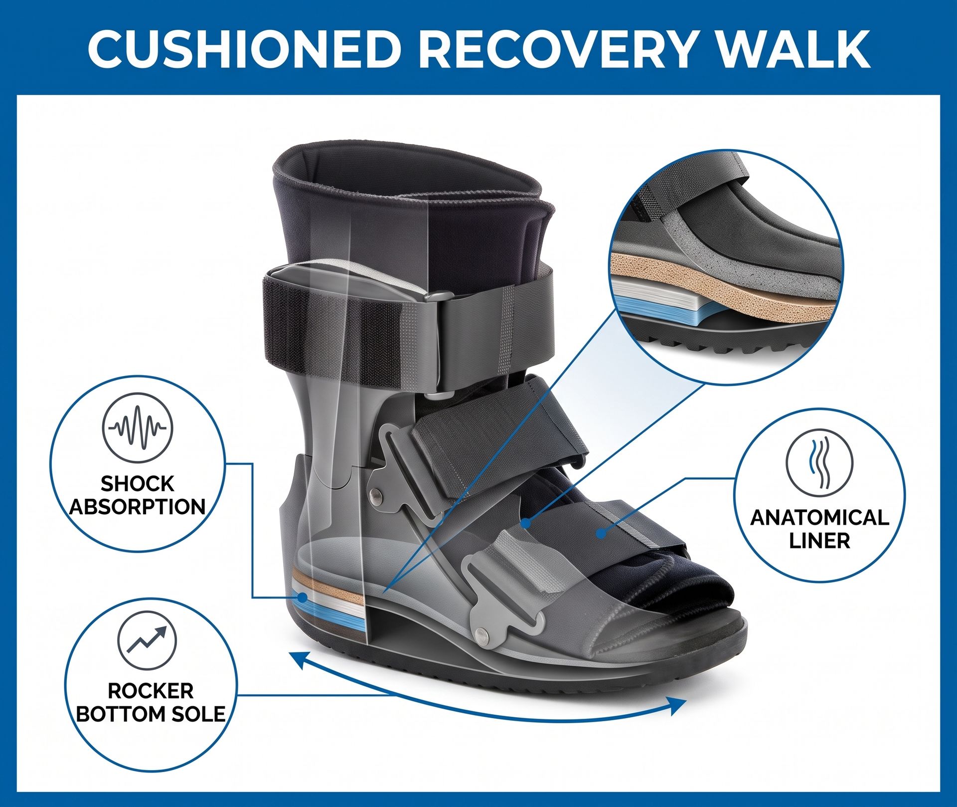 Advanced Medical Low Profile Walker | Lightweight Mobility Aid
