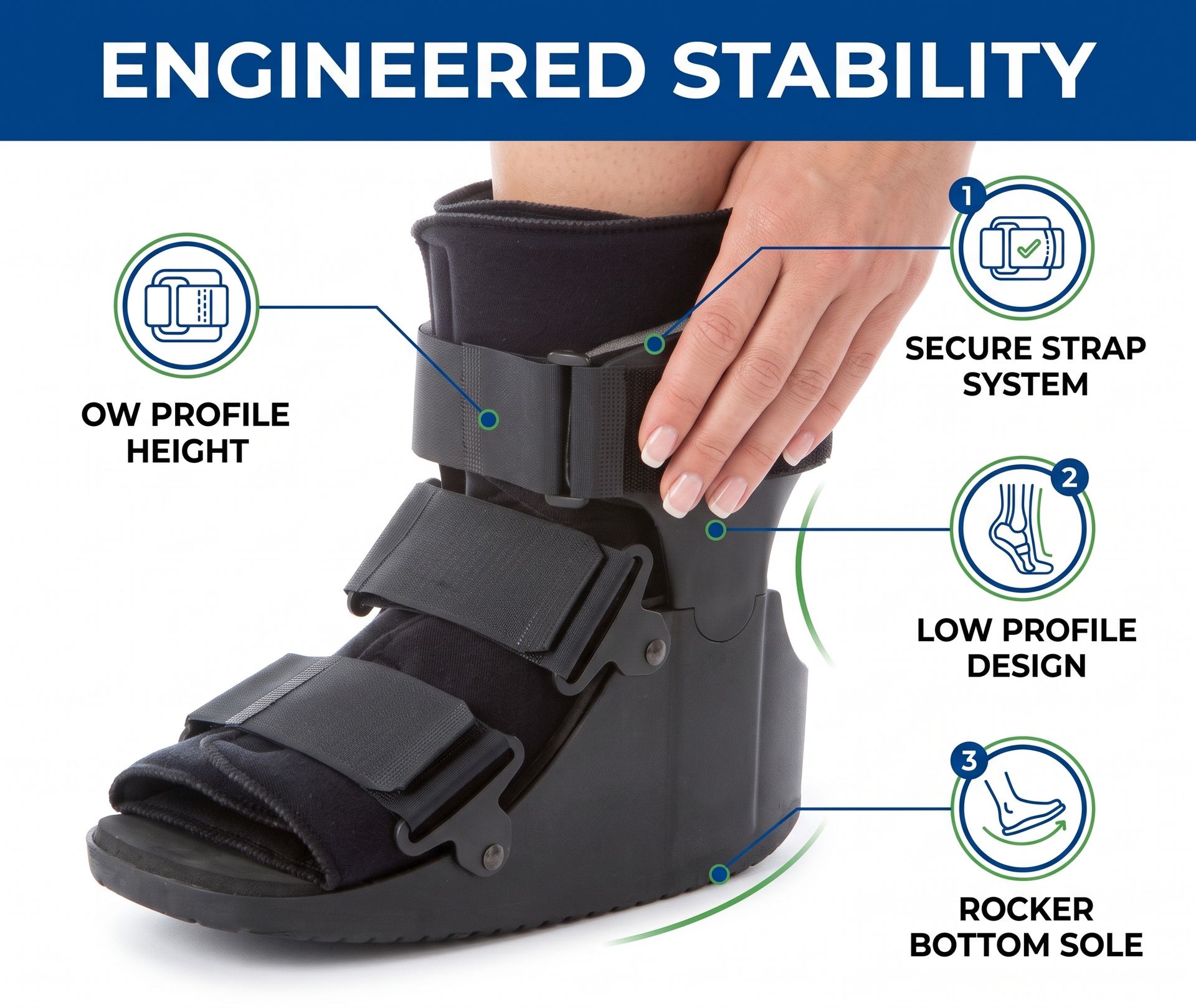 Advanced Medical Low Profile Walker | Lightweight Mobility Aid