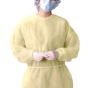  Dynarex Isolation Gown Fluid Resistant Universal 5/Bag