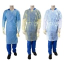  Dynarex Isolation Gown Poly-Coated Barrier Universal 5/Box