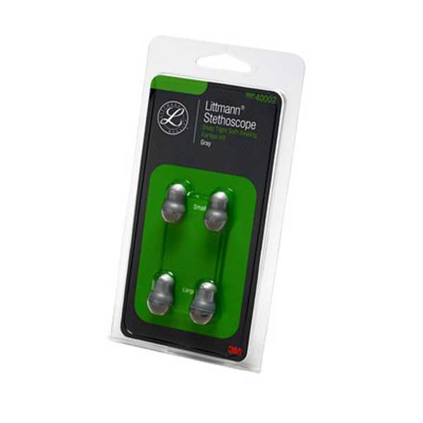 3M Littmann Stethoscope Soft Sealing Eartips Grey LG/SM