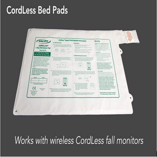 Smart Caregiver Wireless Alarm with Bed Sensor Pad and Chair