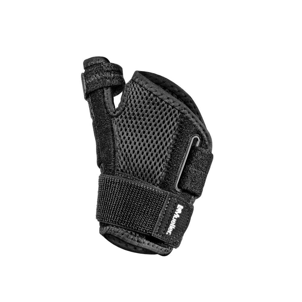 Mueller Reversible Thumb Wrist Stabilizer – Adjustable Pain Relief Brace for Left or Right Hand