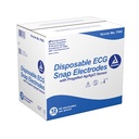  Dynarex ECG Snap Electrodes 50mm x 55mm - 12 pouches/Case