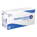  Dynarex Single Head Stethoscope Binaural Chest Piece 50qty