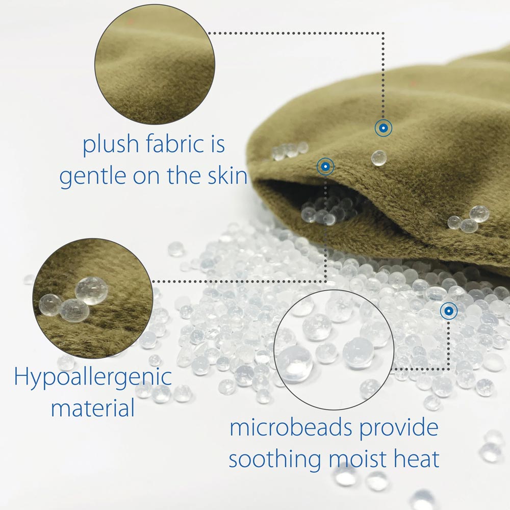 Core Products MicroBeads Dry Eye Compress Moist Heat Pack