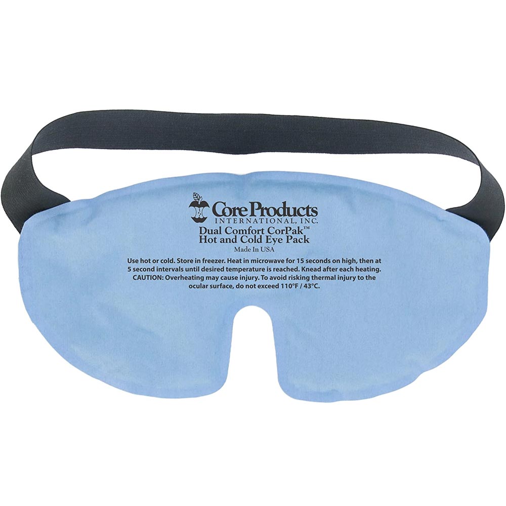 Core Products Dual Comfort CorPak Eye Mask Compress Hot or Cold