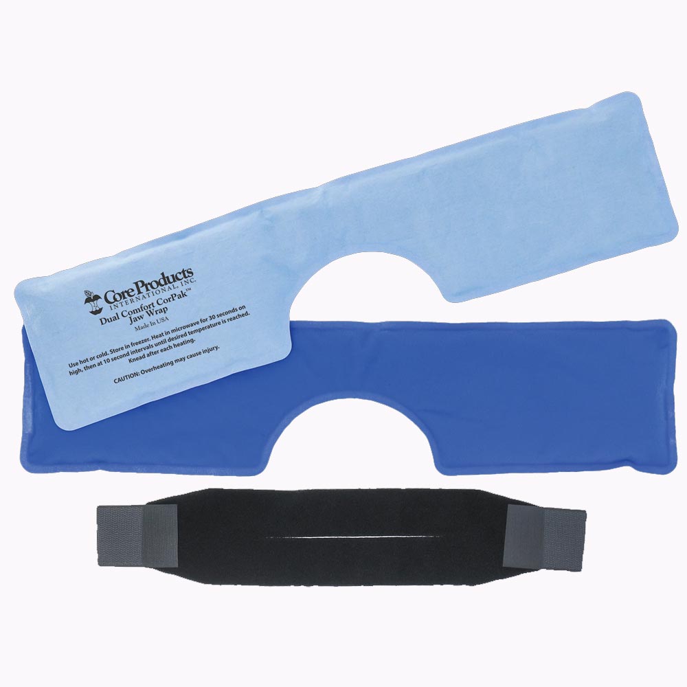 Core Products Dual Comfort CorPak Jaw Wrap Hot and Cold Therapy