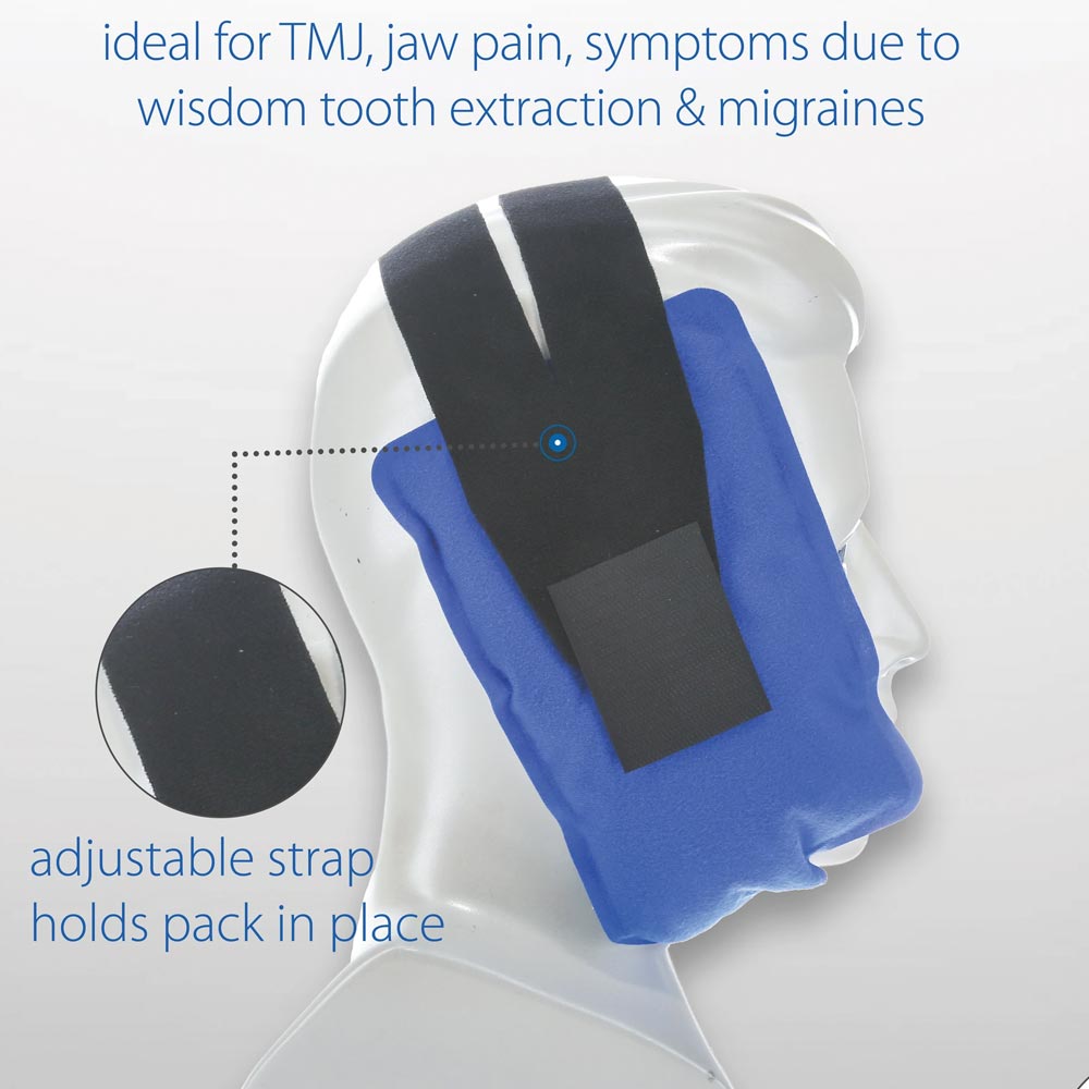 Core Products Dual Comfort CorPak Jaw Wrap Hot and Cold Therapy