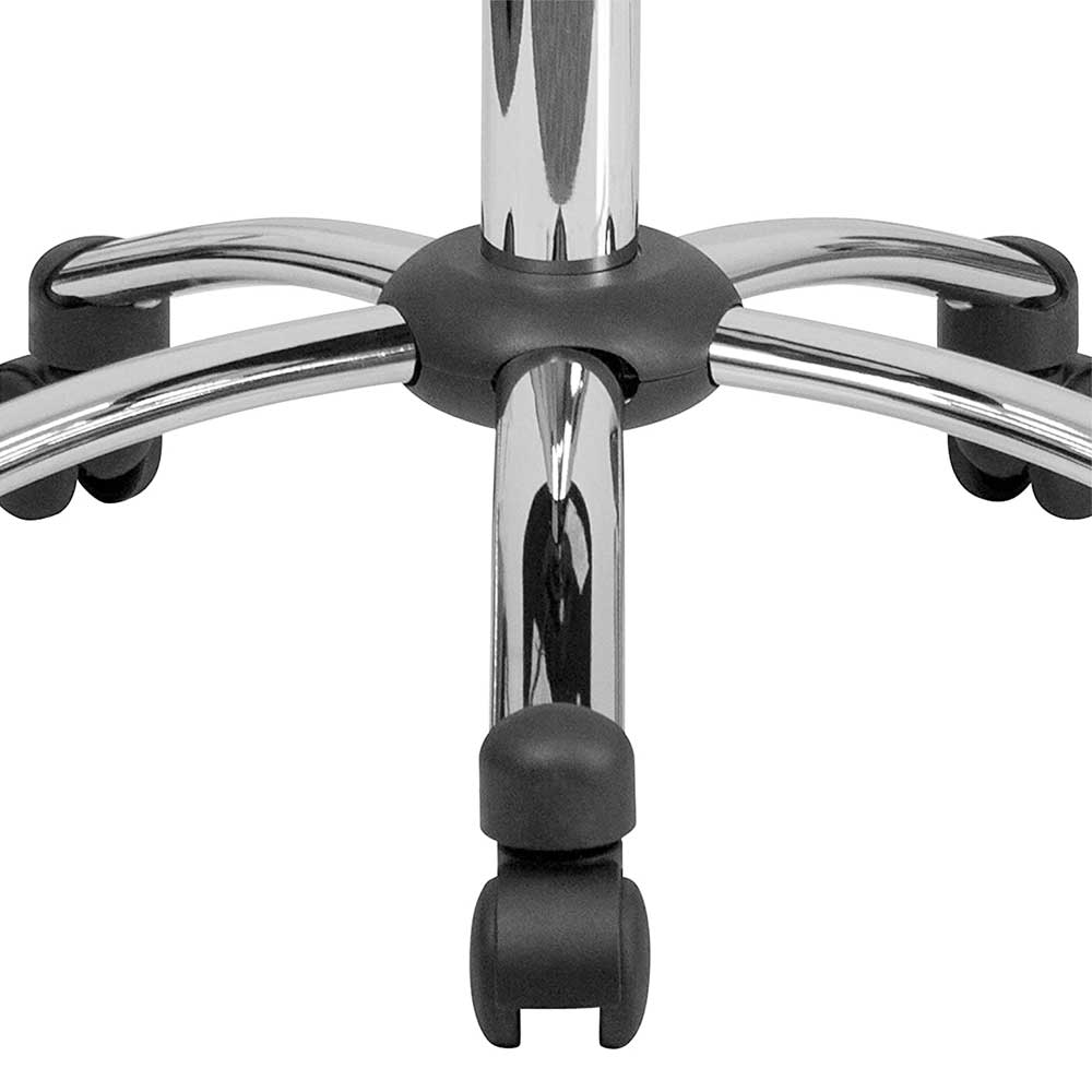 Flash Furniture Medical Ergonomic Stool with Chrome Base