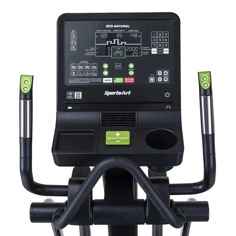 SportsArt E876 Status Eco-Natural Elliptical