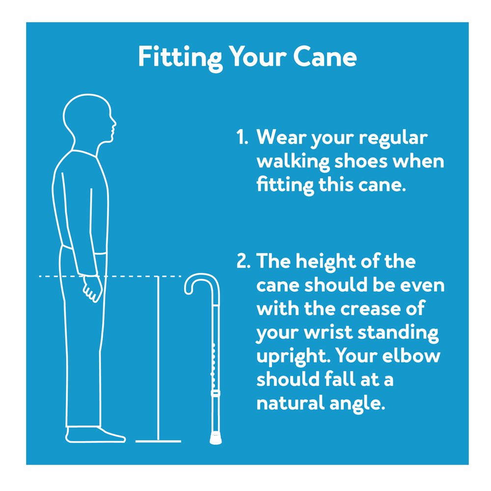 Carex Small Base Quad Cane Aluminum 28 to 37 Inch Height-Silver