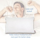  Core Products Tri-Core Water Pillow Adjustable Cervical Support Pillow