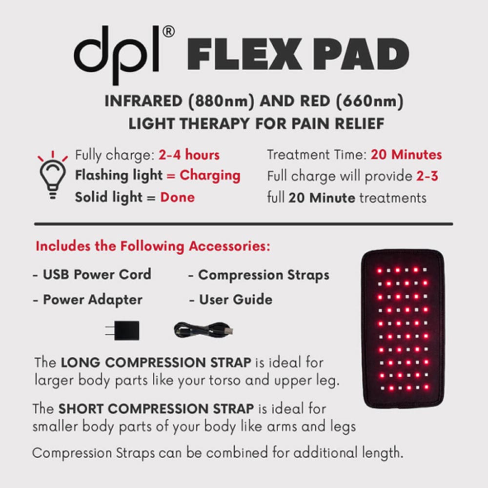  Dpl Flex Pad Pain Relief Light Therapy