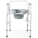 Medline Padded Drop Arm Commode