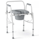 Medline Padded Drop Arm Commode