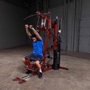  Body Solid - Red Bi Angular Home Gym