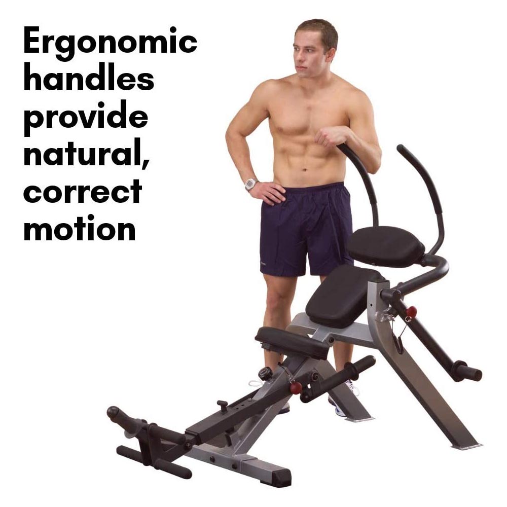 Body-Solid Semi-Recumbent Ab Bench - Designed for Maximum Core Strength & Comfort
