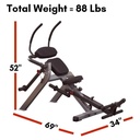 Body Solid - Semi-Recumbent Ab Bench