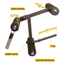  Body Solid 6 Roller Leg Developer