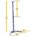  Body-Solid Stability Ball Rack GSR10