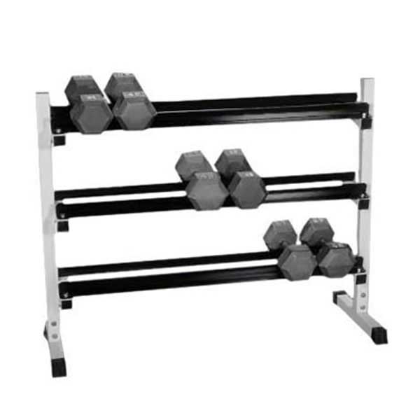 Yukon 5-50 lbs Dumbbell Set w/ Rack