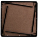 Flash Furniture Black Folding Card Table Black