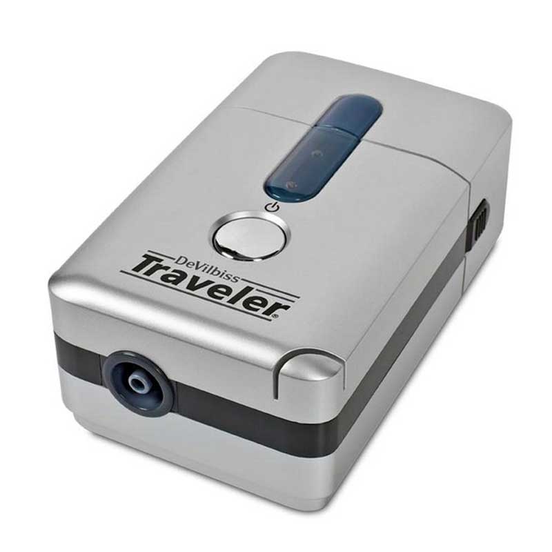 DeVilbiss Traveler Portable Compressor Nebulizer System | Convenient, Compact, and Reliable Nebulizer for On-the-Go Respiratory Care