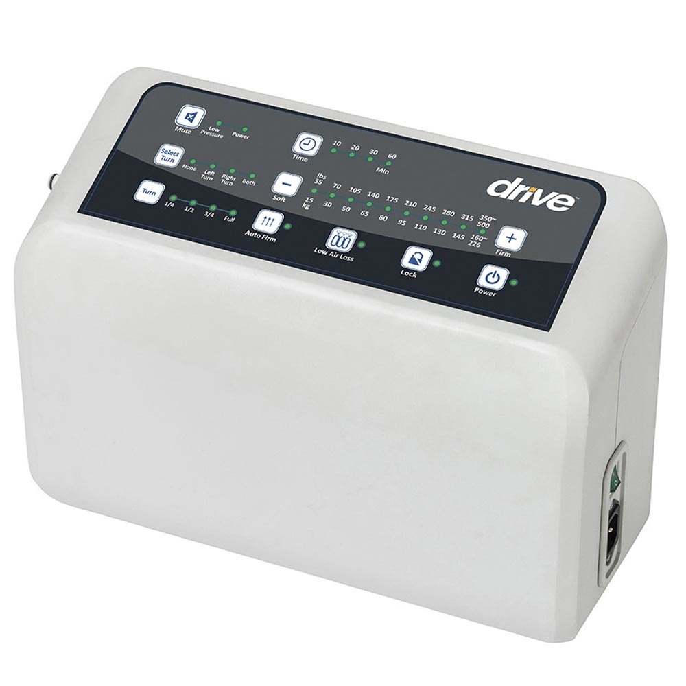 Drive Medical LS9500N PreserveTech Lateral Rotation System with On Demand Low Air Loss – Effective Pressure Relief for Bedsores Prevention