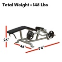  Body Solid - Leverage Leg Curl