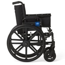 Medline K4 Lightweight Swing Back Desk Length Arm Swing Away Footrest 16inch Width Wheelchairs